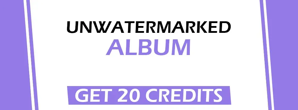Unwatermarked Album - Get 20 Credits